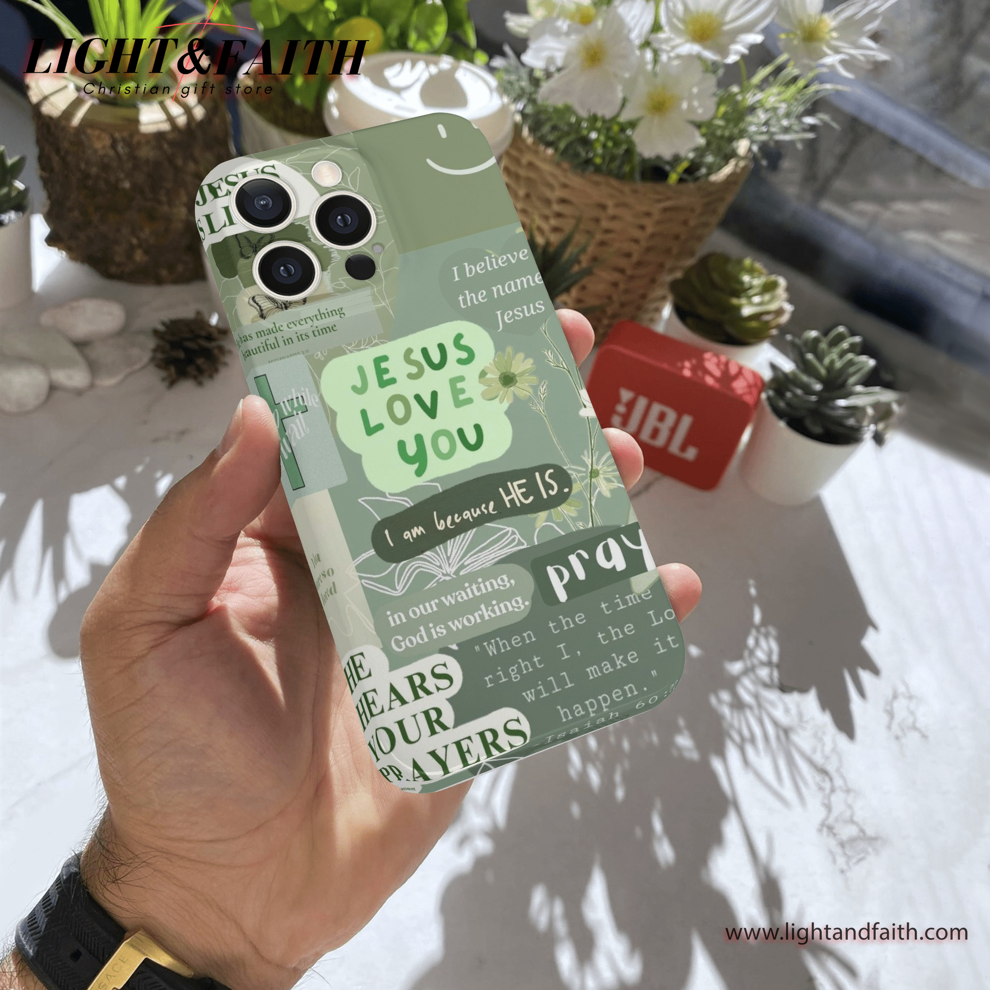 Jesus Love You Phone Case, Christian Phone Case, Bible Verse Phone Case, Religious Gift, PCLAF19